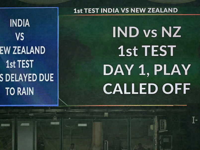 India vs New Zealand 1st Test Day 1